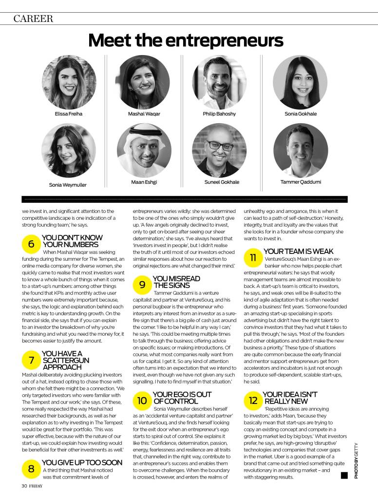 Friday Magazine, Gulf News, UAE